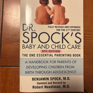 Dr. Spock's Baby and Child Care - Blue Paperback Parenting Handbook
